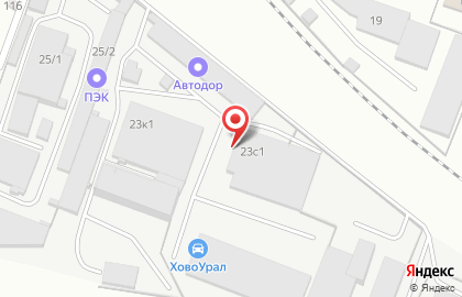 Транспортно-экспедиционная компания УралТранс на карте