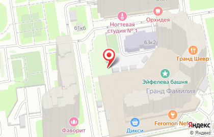 Фотостудия в Московском районе на карте