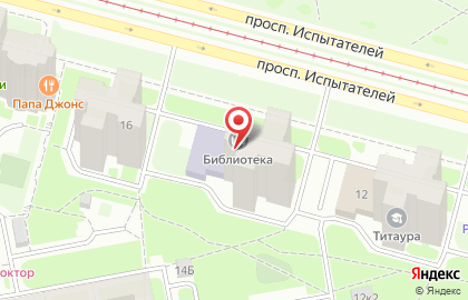 Санкт-Петербургский государственный химико-фармацевтический университет в Санкт-Петербурге на карте