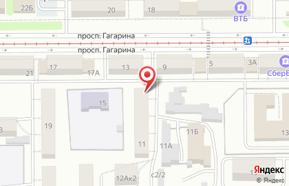 Компания Оригинал на проспекте Гагарина на карте