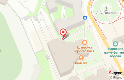 Банкомат Тинькофф в Санкт-Петербурге на карте