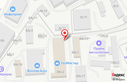 Интернет-магазин M-kolesa.ru на карте