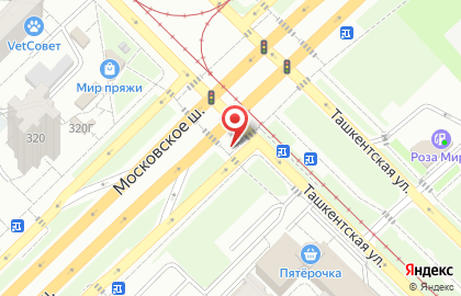 Киоск по продаже фруктов и овощей в Кировском районе на карте