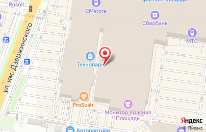 Магазин сувениров и бижутерии Swarovski в ТЦ ​Красная площадь на карте