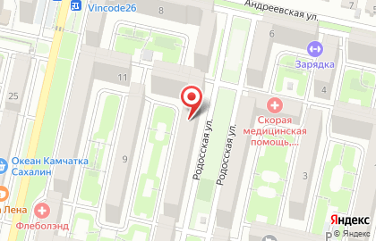 Выездная шиномонтажная мастерская в Ставрополе на карте
