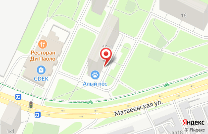 Империя Красоты на Матвеевской улице на карте
