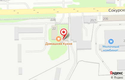 Столовая в Саратове на карте