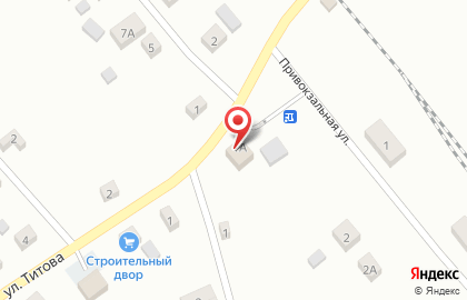 Продовольственный магазин Выбор на улице Титова на карте