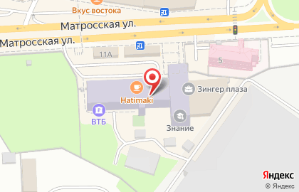 Ресторан Porta Rossa на Комсомольской улице в Подольске на карте