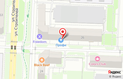 Спортивная секция Воин на карте