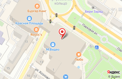 Фирменный салон МегаФон на Анапском шоссе на карте
