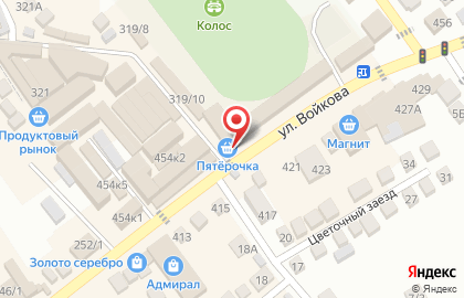 Студия красоты Силуэт на улице Войкова на карте