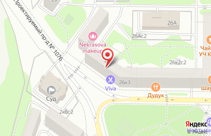 Юридическая компания в Москве на карте