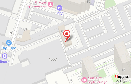 Клодис на карте