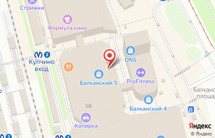Зоомаркет Ле`Муррр на Балканской площади на карте