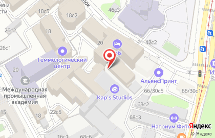 Торговый центр Юпитер на Дубининской улице на карте