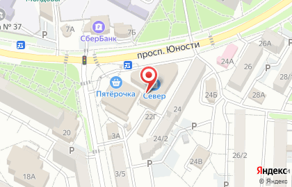Восточные сладости на проспекте Юности на карте