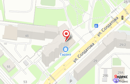 Банкомат, АКБ Урал ФД, ОАО, Свердловский район на улице Яблочкова на карте