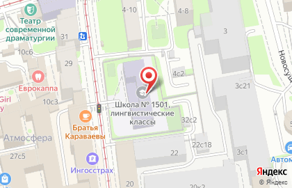 Инженерно-космический класс на Сущёвской улице на карте