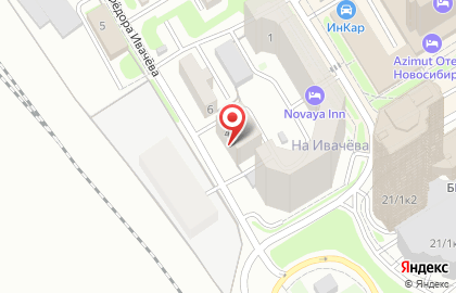 Юридическая компания в Новосибирске на карте