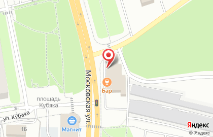 Автосервис Сход-развал на Московской улице на карте