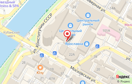 Мастерская Опткей в Центральном районе на карте
