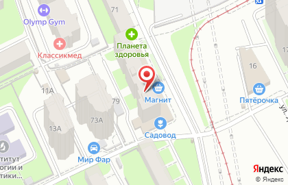Магазин игрушек Егоркины друзья в Дзержинском районе на карте