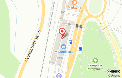 Магазин фруктов и овощей в Орджоникидзевском районе на карте