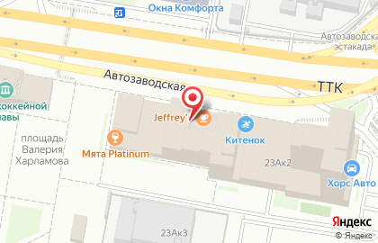 Компания ТехноСтройЭкология на Автозаводской улице на карте