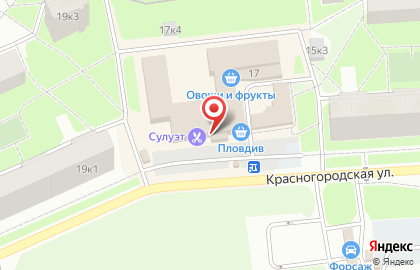 Цветочный магазин в Санкт-Петербурге на карте