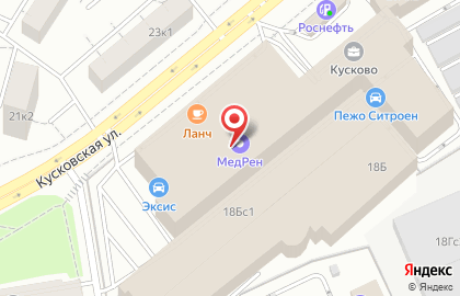 Компания Компакт Оптима на Кусковской улице на карте