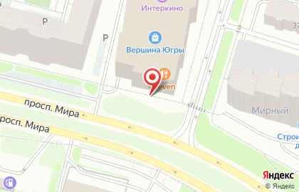 Сеть линзоматов Surgut Vision в Ханты-Мансийске на карте