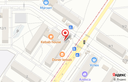 Магазин разливных напитков Мир пива в Заводском районе на карте