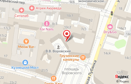 Туроператор Магазин Путешествий в Москве на карте