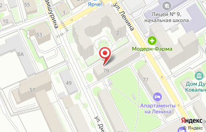 Школа-студия красоты Hair Academy на карте