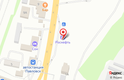 Роснефть в Воронеже на карте