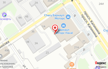 Пункт Инструментального Контроля в Железнодорожном районе на карте