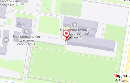 ДальГАУ, Дальневосточный государственный аграрный университет на Политехнической улице на карте