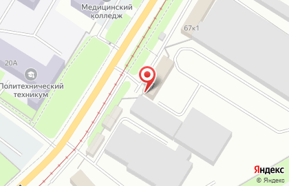 Промавтоснаб в Левобережном районе на карте