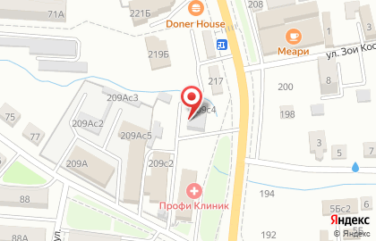 Клиника Альфа-Дент на улице Некрасова на карте