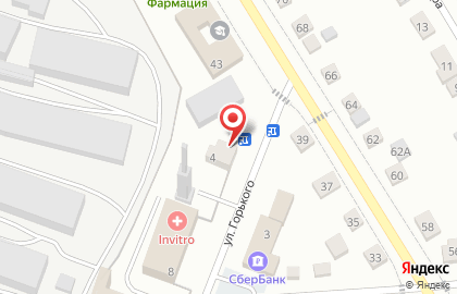 Алкоритм на улице Горького на карте