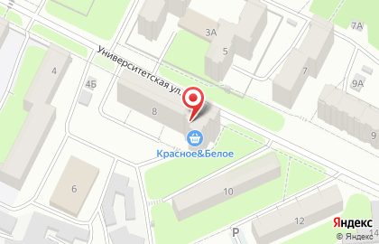 Магазин Красное & Белое во Владимире на карте