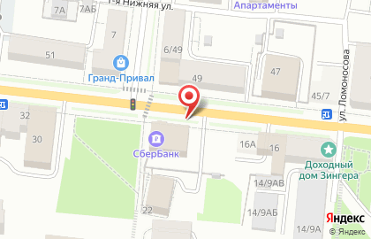 Банкомат СберБанк на Дворцовом проспекте, 22а на карте