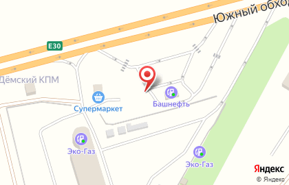 Автомойка Башнефть в Ленинском районе на карте