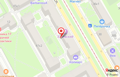 Третейский суд г. Санкт-Петербурга и Ленинградской области на карте