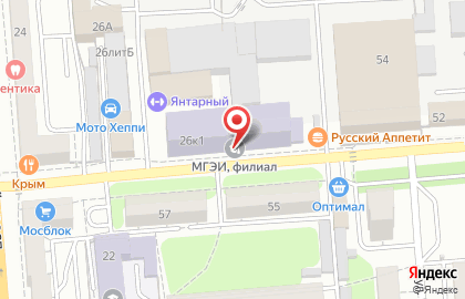 Спортивный клуб по эстетической гимнастике Prima на Московском проспекте на карте