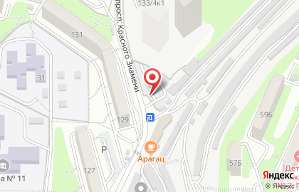 Автостоянка во Владивостоке на карте