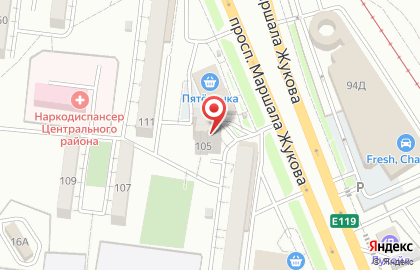 Компания Астон в Дзержинском районе на карте