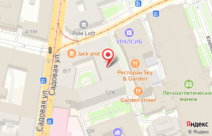 Школа парикмахерского искусства Эстель на Садовой улице на карте