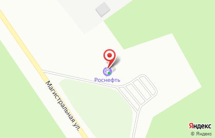 ТНК на Магистралиной улице на карте